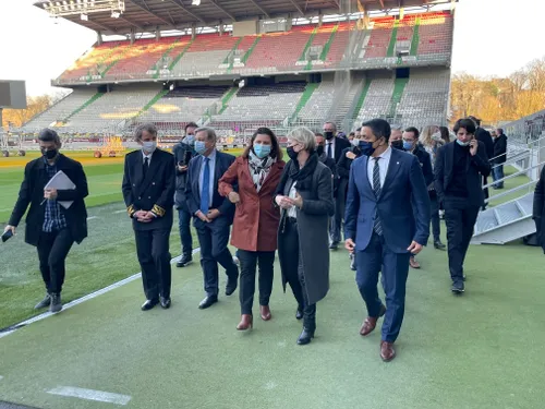Moselle : la visite de la ministre déléguée chargée des sports au...